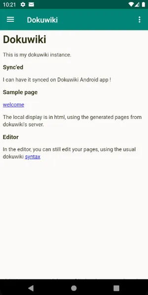 Dokuwiki Android